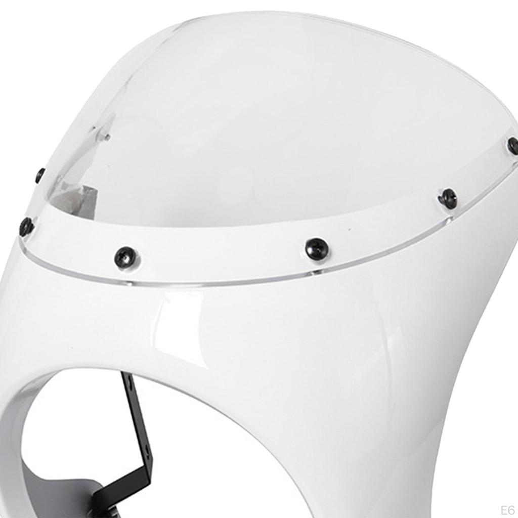 Headlight Fairing Screen ,Motorcycle Windscreen Cowl Cover Accessories Attachment Wind
