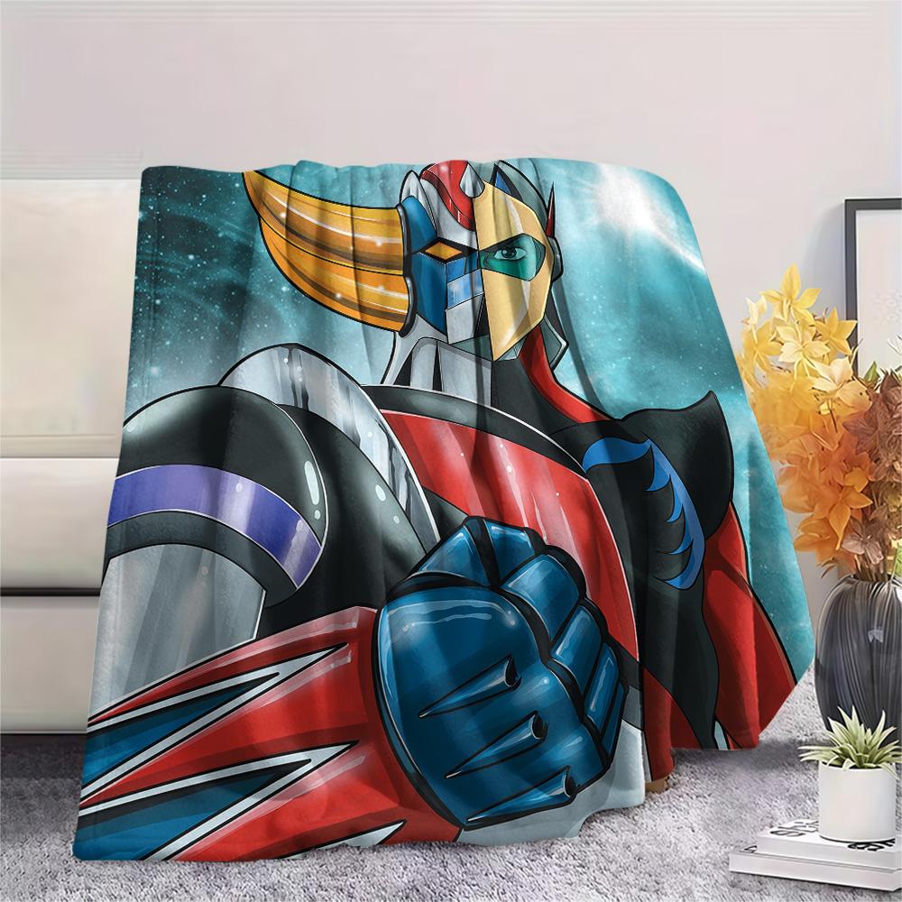 Daisuke Kadota Print Flannel Blanket, High quality Comfortable for All Seasons, Home Decor, Warmth and Comfort
