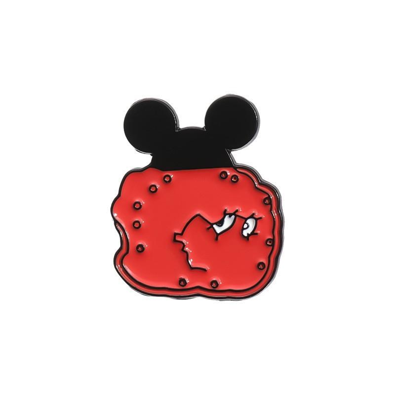 

Quirky Cartoon Snack Themed Metal Badge Set Featuring Sweet Donut And French Fries Design For Collectors Fun QHXZ1401