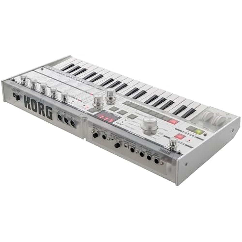 KORG KORG Analog Modeling Synthesizer, MicroKorg Crystal 20th Anniversary Model Vocoder, Battery ...