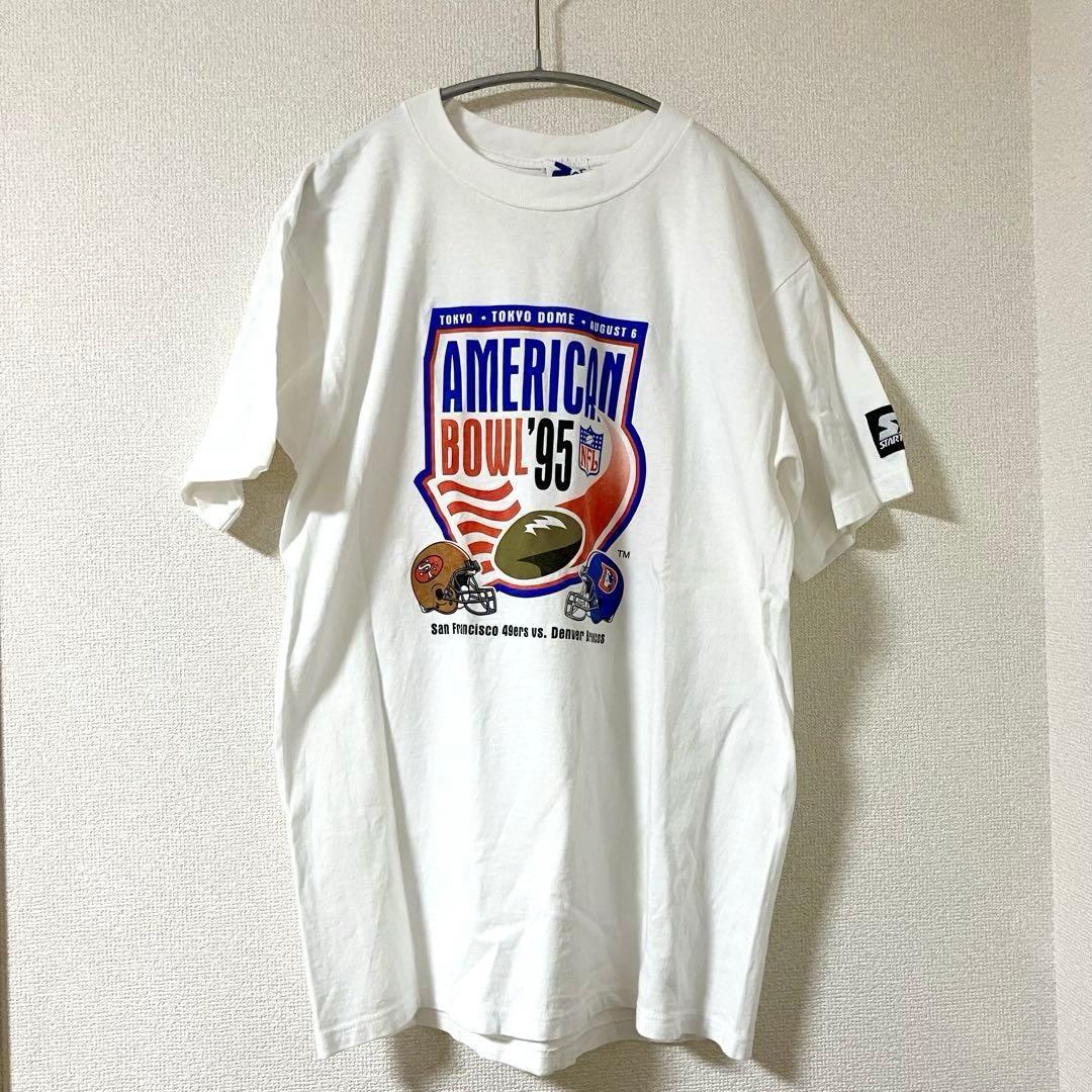Used [Super Rare] 90s STARTER NFL American Bowl 95 T-shirt