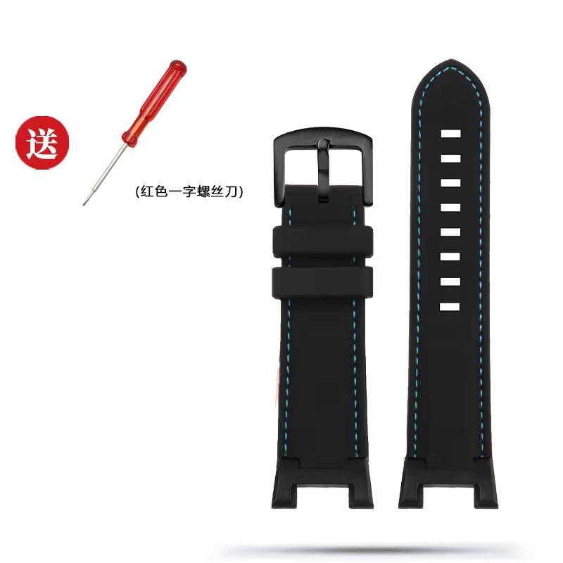 Modified Silicone Watchbands For Casio PROTREK Series PRW-7000 PRW7000 PRW-7000FC Rubber Watch Strap For Men With Tools Bracelet