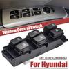 Red Light 93570-2B000S4 For Hyundai Santa Fe CM 2007-2011 Front Left Master Power Window Switch Assy 371491-110 93570-2B730