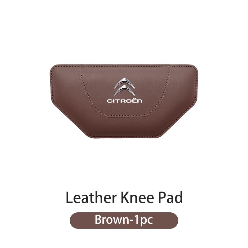 

Car Leather Knee Pad Interior Pillow Comfortable Car Accessories For Citroen C4 C3 C5 Berlingo Celysee Cactus Picasso Aircross