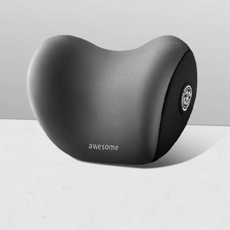 Memory-Schaum Auto Nackenkissen & Lendenkissen Set, Ergonomische Rückenlehnen- & Kopfstützen-Stütze für Fahrkomfort, für die meisten Autos