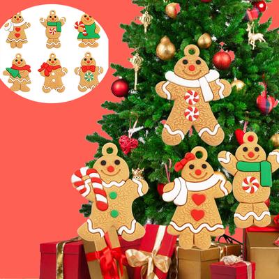 Christmas Themed Multi Style Christmas Tree Pendant Decorations Hanging Props 2025 New Year Party Decoration Gifts Navidad Natal