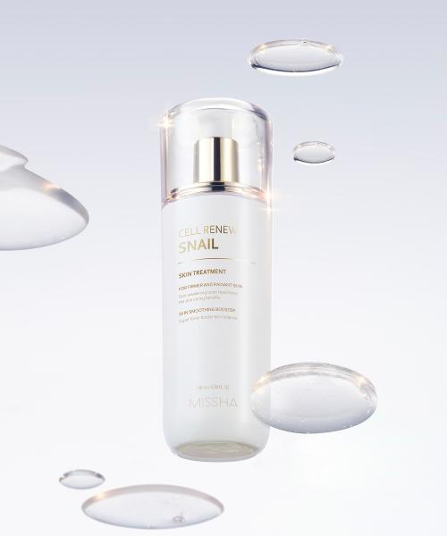 Missha Cell Renew Snail Skin Treatment 130ml FREE