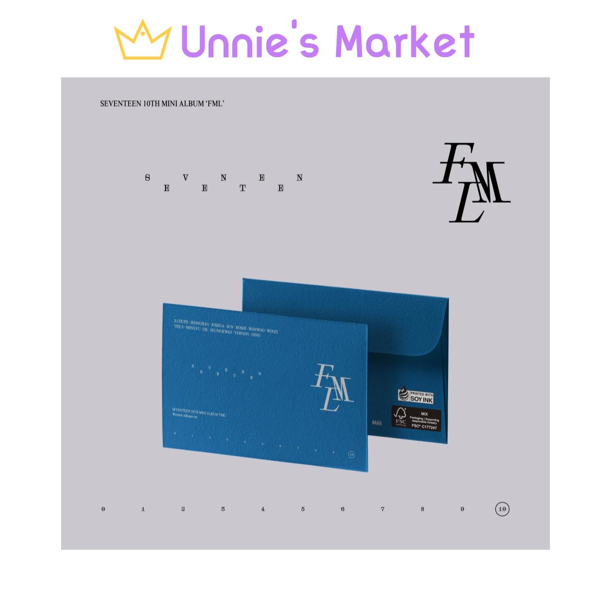 

SEVENTEEN - Альбомы FML Weverse, версия. + Бесплатный подарок NO POB