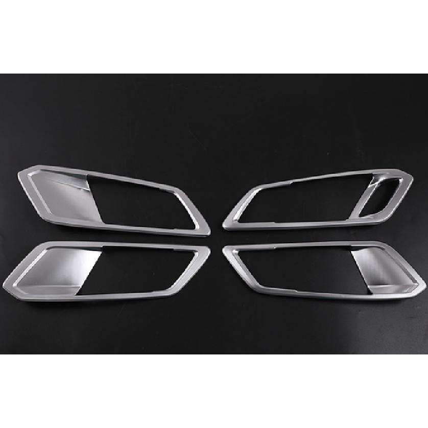 For BMW 3-Series G20 - Matte Silver Inner Door Handle Bowl Decor Trim 4*