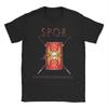 SPQR Symbol of Ancient Rome for Men Women T Shirts  Leisure Tee Shirt Short Sleeve O Neck TShirt Cotton Gift Idea Clothes