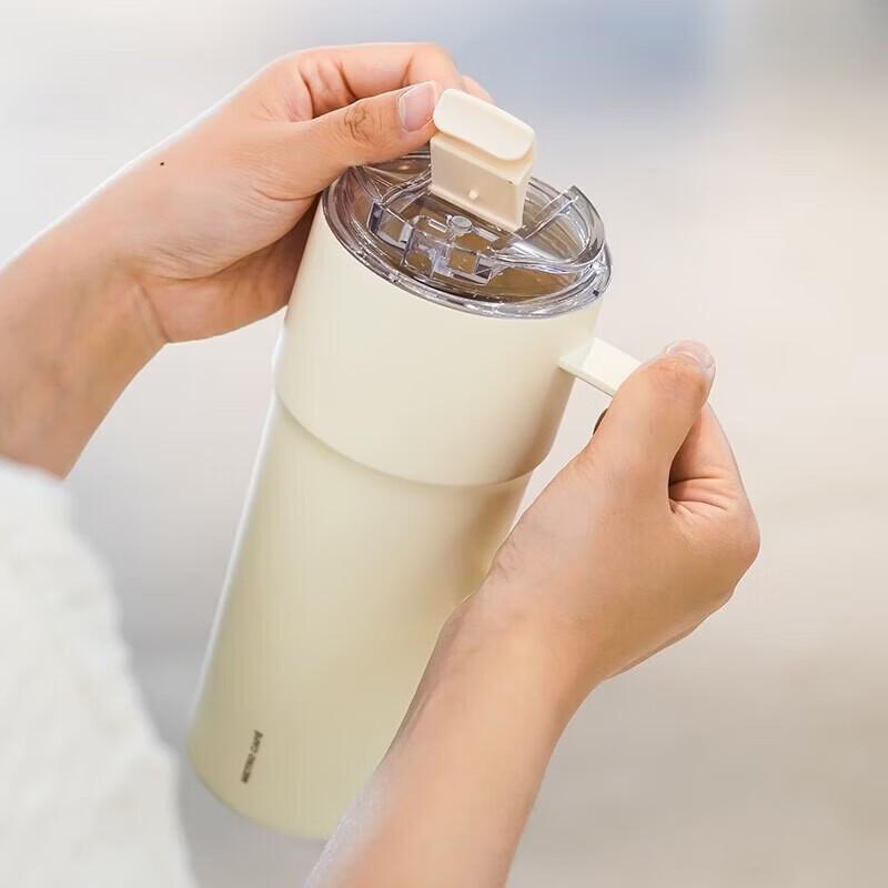 Lock&Lock Ceramic Insulated Mocha Coffee Cup