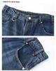 Men's Slim Retro Yellow Mud-Dyed Straight Jeans for Autumn