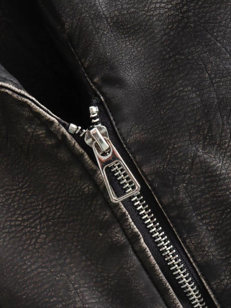 Europäische & Amerikanische Damen Distressed PU Lederweste - Vielseitiges Modestück