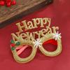 2027 Happy New Year Headband Christmas Numbers Headbands Glitter Sequins Hair Hoop Eve Party Hair Bands Party Props