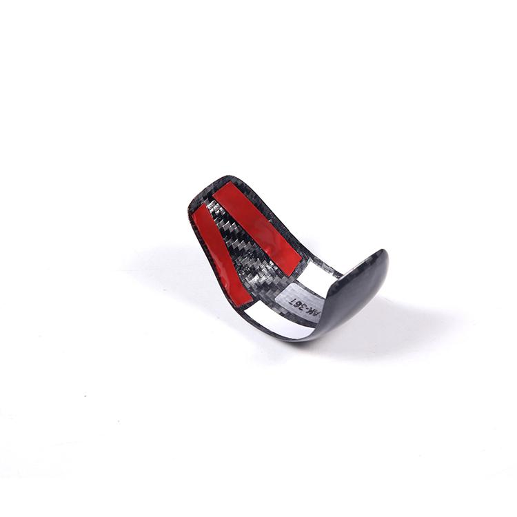 Real Carbon Fiber Interior Accessories Gear Shift Knob Head Decorative Cover Protection for Mercedes Benz G Class W463 2012-2018
