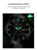 Wolis Waterproof Luminous Calendar Quartz Watch for Men & Women - Steel Band Business Couple Wristwatch