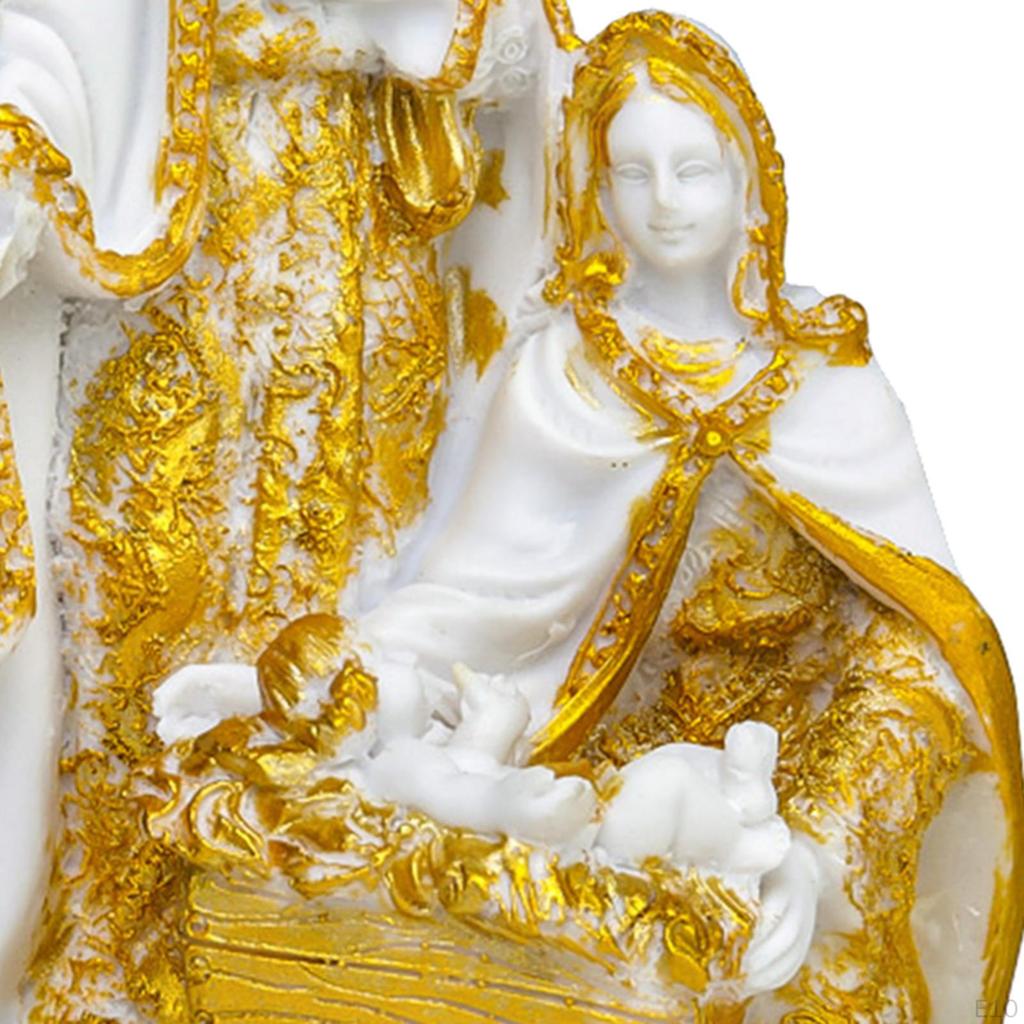 Resin Figurines, Sculpture Ornaments Modern Design, Statue for Desks, Tables, Shelves, Bedside