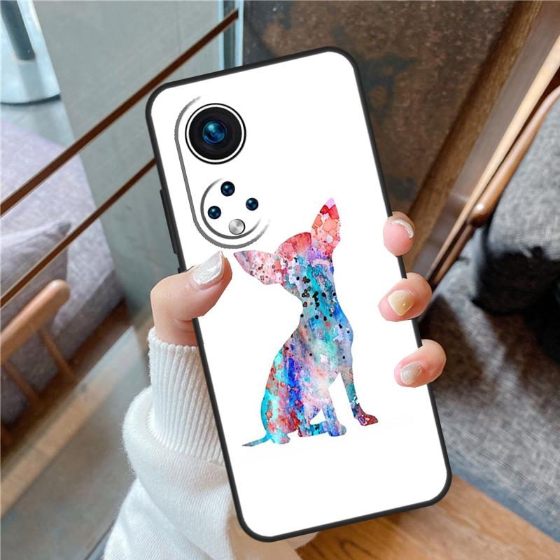 Chihuahua Face Floral Dog Case For Honor 90 70 50 Lite Magic 5 Pro Cover For Honor X8 X9 X7 X8a X9a X7a X6a X9b 9X 8X