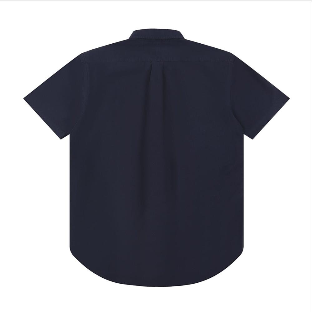 Polo Ralph Lauren Ss23 Solid Color Logo Embroidered Single-Breasted Shirt Men Shirts Navy-Blue 710802650-001