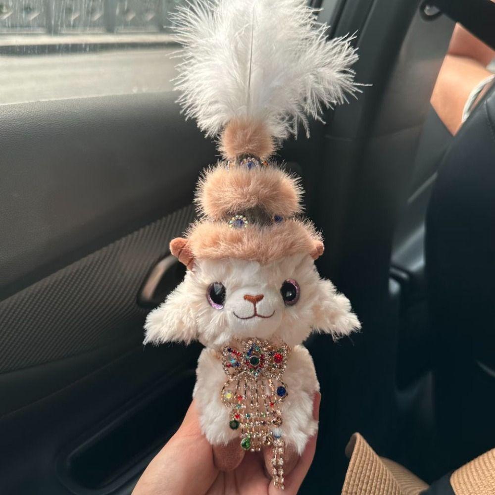 Bare-faced Sheep Sheep Keychain Xinjiang Tourist Souvenirs Little Lamb Keychain Bag Decoration