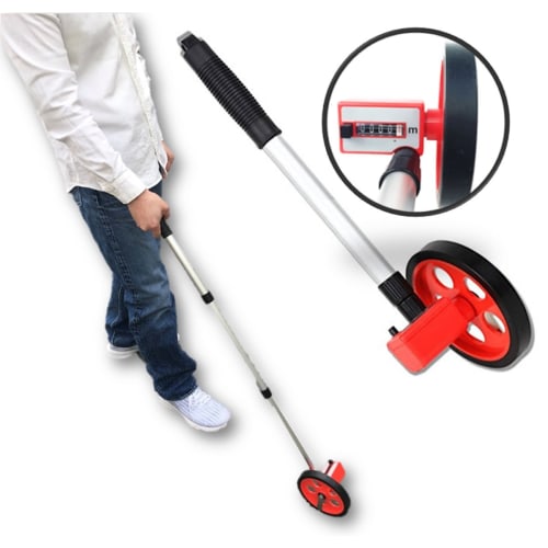 world Imp Motor Lightweight and Compact Walking Tape Measurer, Extendable, Compact and Lightweight, Approx. 500g, Distance Measurement / 10cm to 9999.