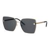 Logo Irregular Shape Sunglasses Women Sunglasses Gold O2270D-O12528763