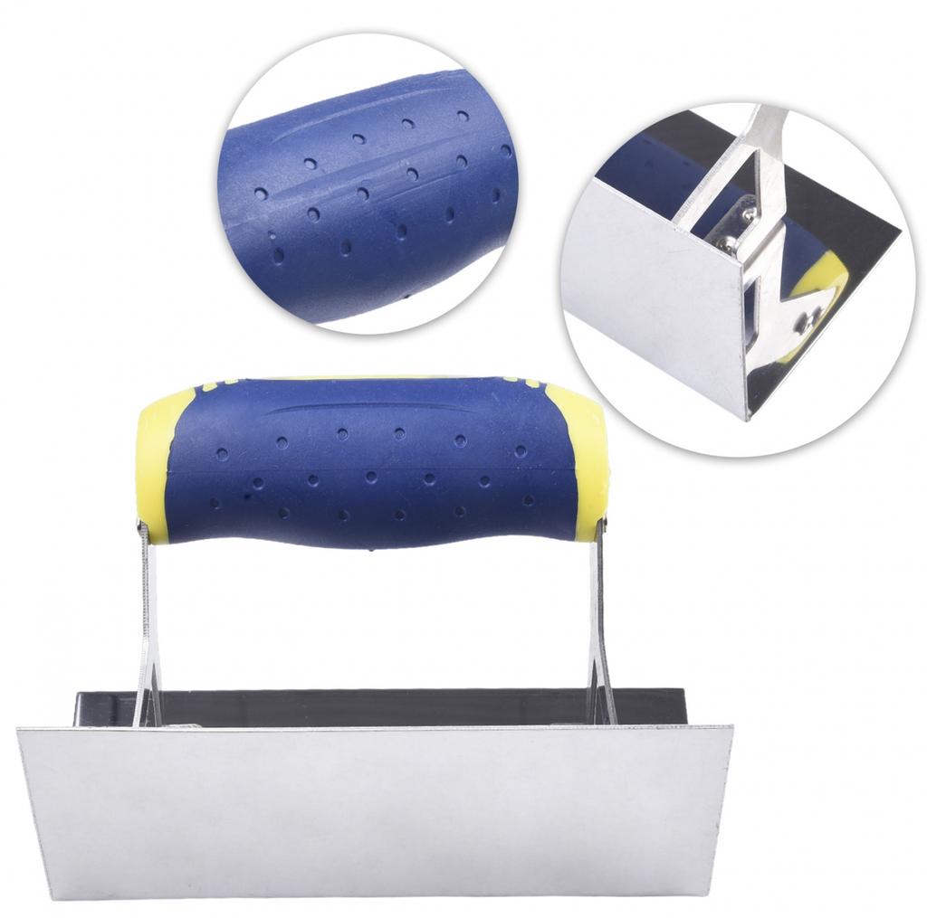 Outils de finition pratiques en acier inoxydable pour plâtre et ciment pour une utilisation facile
