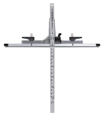 Circular Saw Guide Ruler, T-Slide Slim Shift 2, 15cm, with Dual Graduations, 73541
