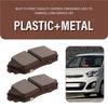 Car Front Brake Pad Replacement Set 58101-1YA30 For Kia Picanto 2011-2017 Model Code 581011YA30