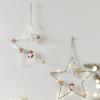 Five-Pointed Star/Moon Decorative Pendant Winter Ceiling Window Ornament Elegant Wall Hanging Christmas Tree Decoration