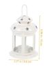 Decoratieve Lantaarns Hoge Vintage Stijl Hangende Lantaarn Metalen Kaarsenhouder voor Binnen Buiten Evenementen Feesten en Bruiloften