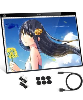 Takumisai Tracing Table A3, Doporučeno Kina Kazuharu, Lehký a tenký LED světelný box s plynulým stmíváním