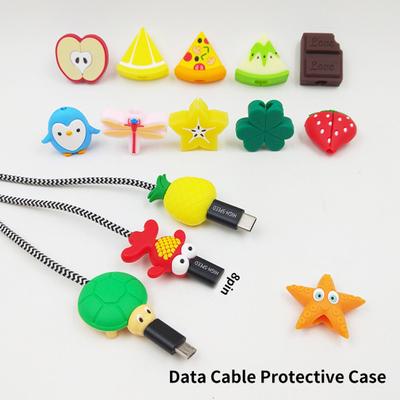 Lightweight Data Cord Protective Case Convenient Creative Cartoon Mobile Phone Charging Cable
