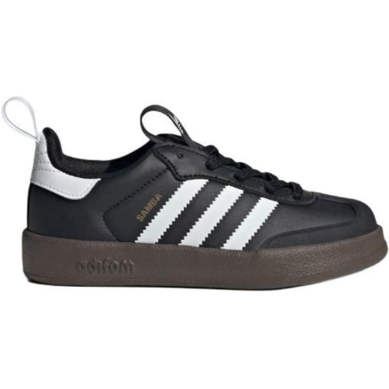 Adidas Originals Adifom Samba Abrasion Resistant Low Top Skateboard Shoes Black White Sneakers JH5194