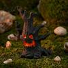 Realistic Tree Monsters Sculptures Halloween Miniature Demons Ornaments, Resin Micro Landscape Figures, Dark Gift for Handicraft Lovers Forest