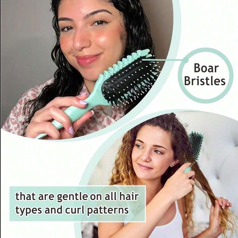 1 Packung Bounce Curl Definieren Styling Pinsel Kissen Kamm Haar Styling Pinsel Kopfhaut Massage Haar Pinsel