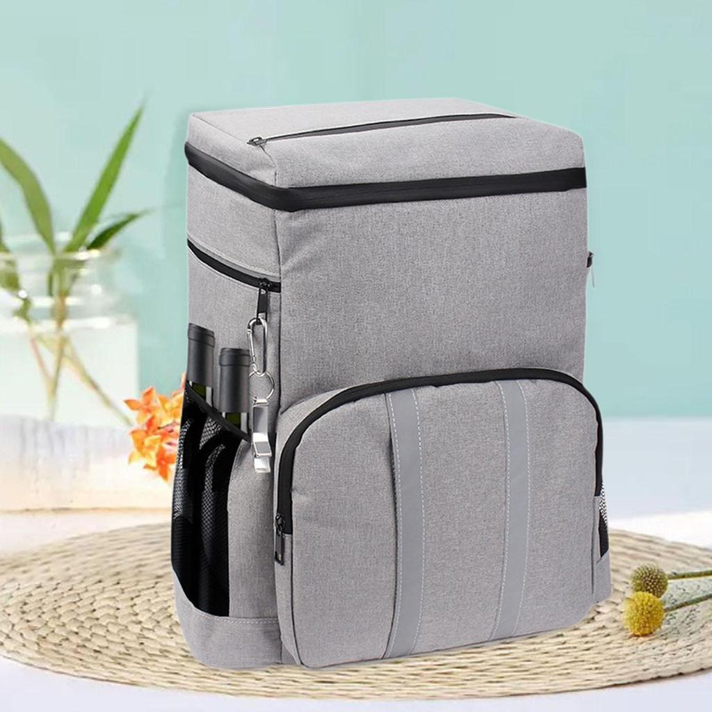 Insulated Cooler Backpack Lunch Lightweight Adult Leakproof Zipper Beach