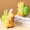 Creative Cute Capybara Pen Holder Large Capacity Portable Makeup Brush Holder Multi Functional Cartoon Stationery Storage Box