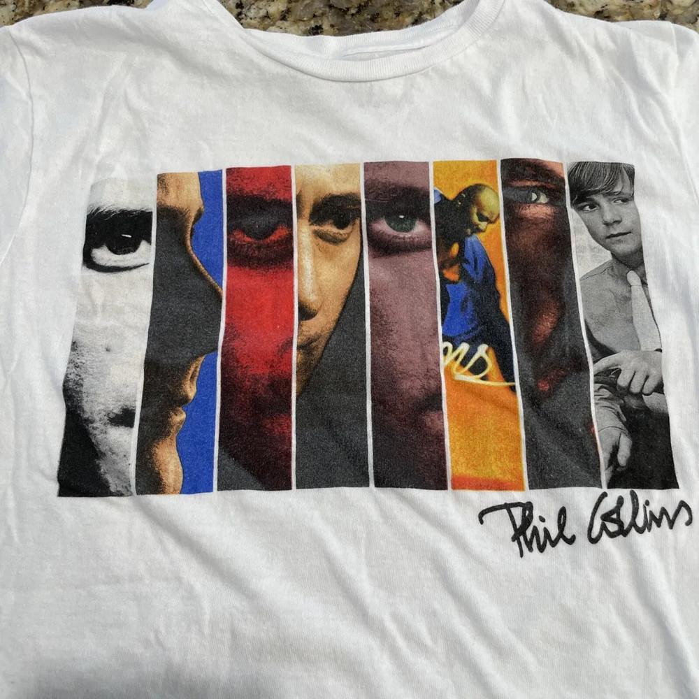 Phil Collins Music For Lovers White T-Shirt Cotton All Size 10D460 Unisex T-Shirt XL