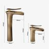 Antique Bronze Bathroom Faucet Basin Faucets  Hot & Cold Brass Bathroom Sink Faucet Waterfall Lavotory Faucet  Mixer Water Tap