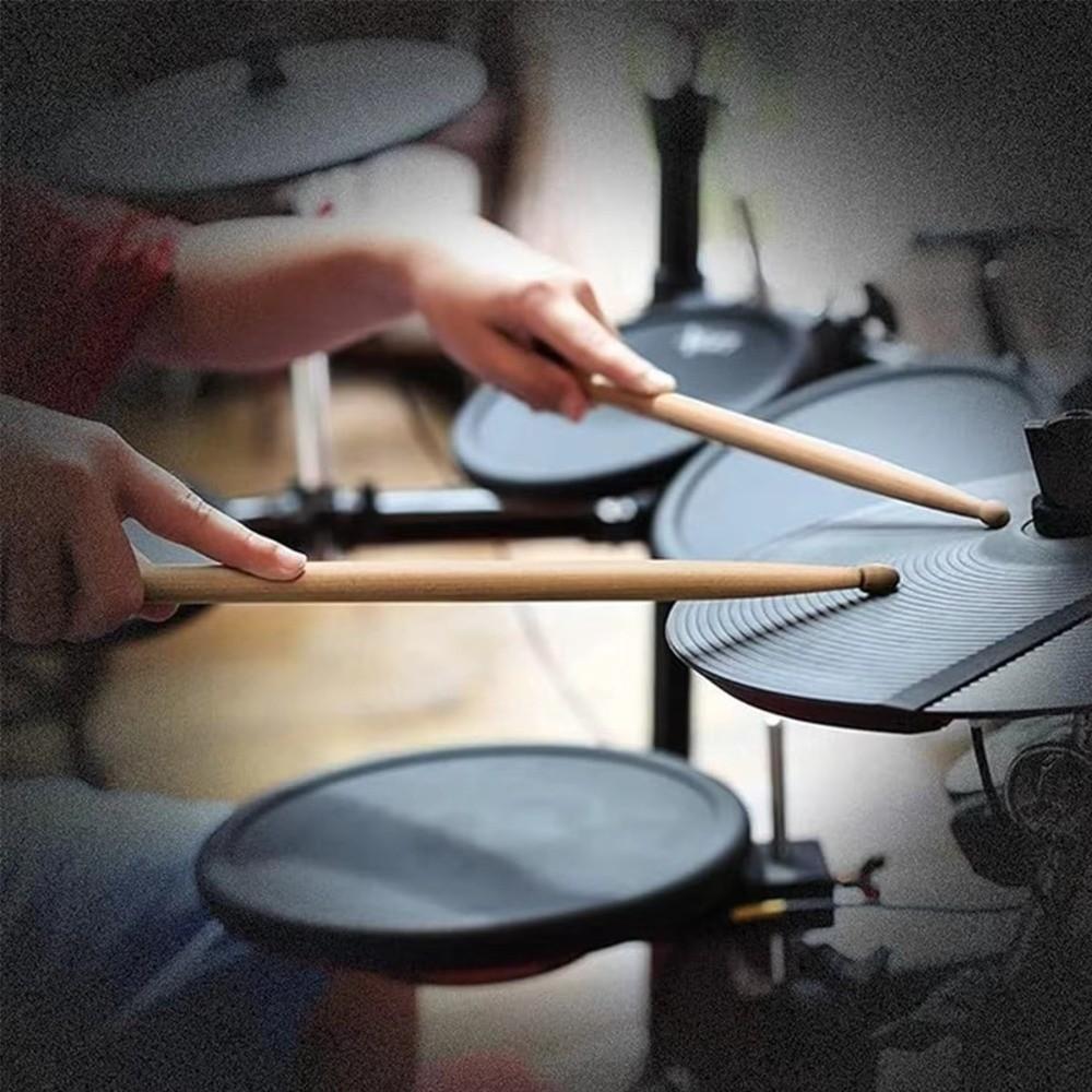 1 Pairs Lightweight Drum Mallets 5A/7A Drum Sticks Elegant Maple Drumsticks All Ages