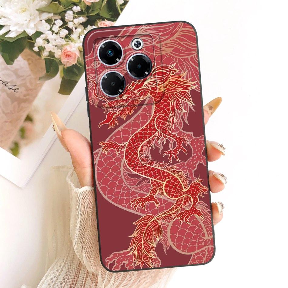 For Infinix Note 40X 5G Fashion Dusk Beach Painting Phone Case For Infinix Note40X 5G X6838 Soft Silicone Covers Bumpers