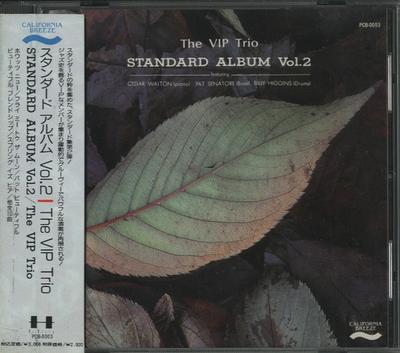 CD VIP TRIO - Standard Album Vol. 2 PCB0003 California Bree 1989 Japan Jazz Used
