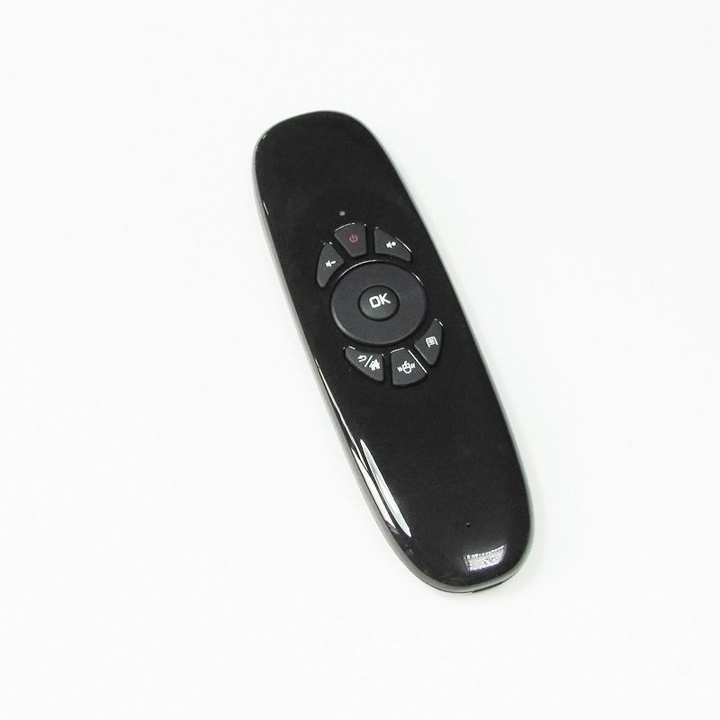 Popular T10 2.4G Wireless Air Mouse Remote with Dual-Sided Keyboard for Android