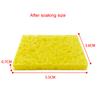 10pcs Enduring Soldering Iron Cleaning Sponge Electric Weld Solder Tip Cleaner
