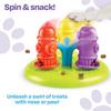 Brightkins Find Fire Hydrant Puzzle for All Dog Prevents Slow Nose Treat Authentic Treats! Breeds, Eating, Work, Hunting, LER9367,