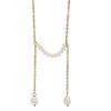 French Baroque Pearl Choker: 18K Gold Versatile Korean Style Necklace for Women