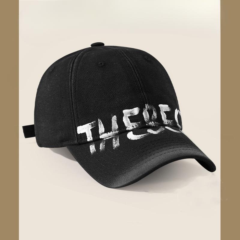 

Американская бейсболка, шляпа от солнца, буквы, граффити, модная и универсальная, мужская и женская, для улицы, с изогнутым козырьком, мягкий верх, бейсболка Adjustable