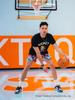 BKTSQD Men's Quick-Dry Splatter-Ink Mesh Basketball Shorts
