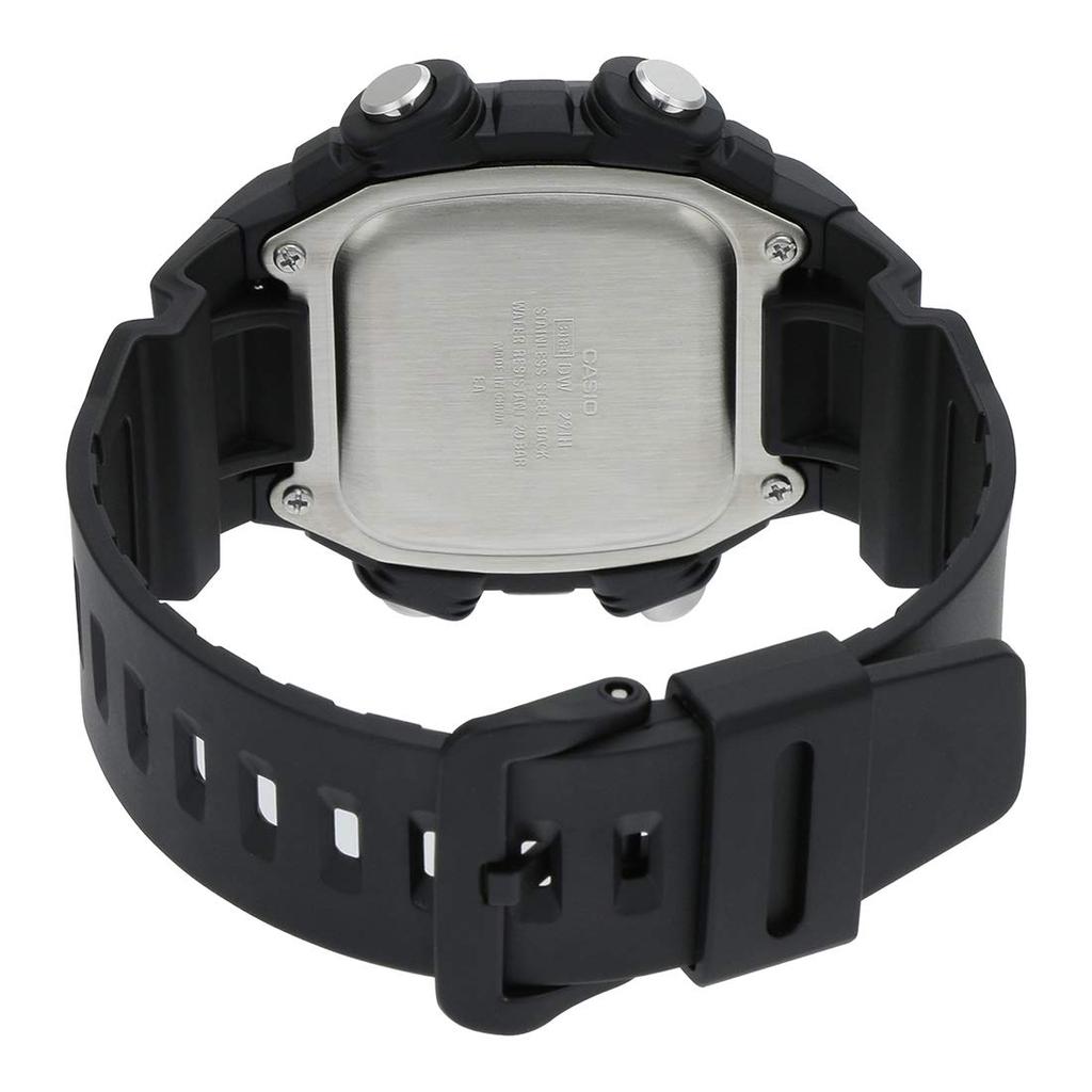 Schwarze Armbanduhr [CASIO] DW291H-1B DW-291H-1BVDF